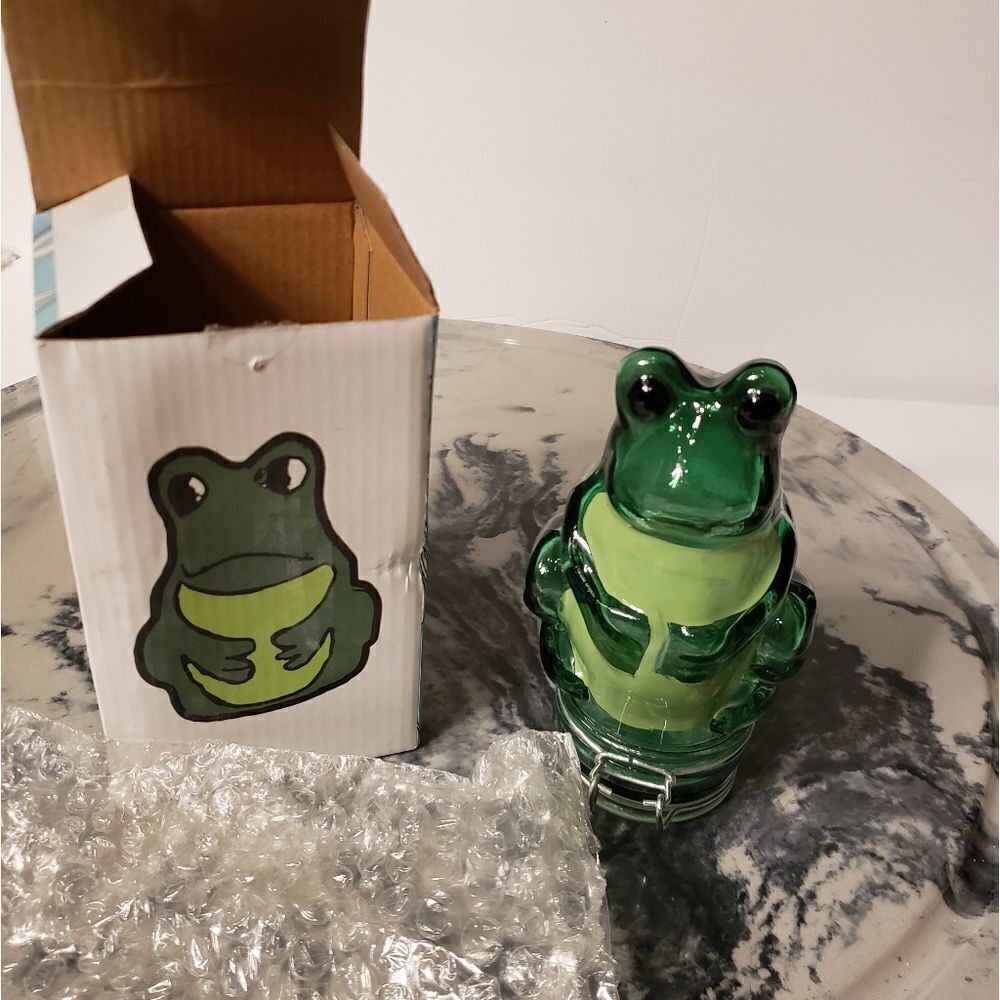Container Art  Frog Storage